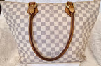 Louis Vuitton Saleya MM in Damier Azur