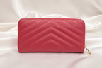 Saint Laurent Cassandra Matelassé Grained Leather Wallet