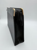 Valentino Garavani grainy calfskin VLogo signature clutch