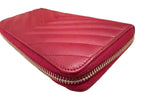 Saint Laurent Cassandra Matelassé Grained Leather Wallet