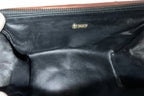 Fendi Pequin Striped Mini Boston Bag-Vintage