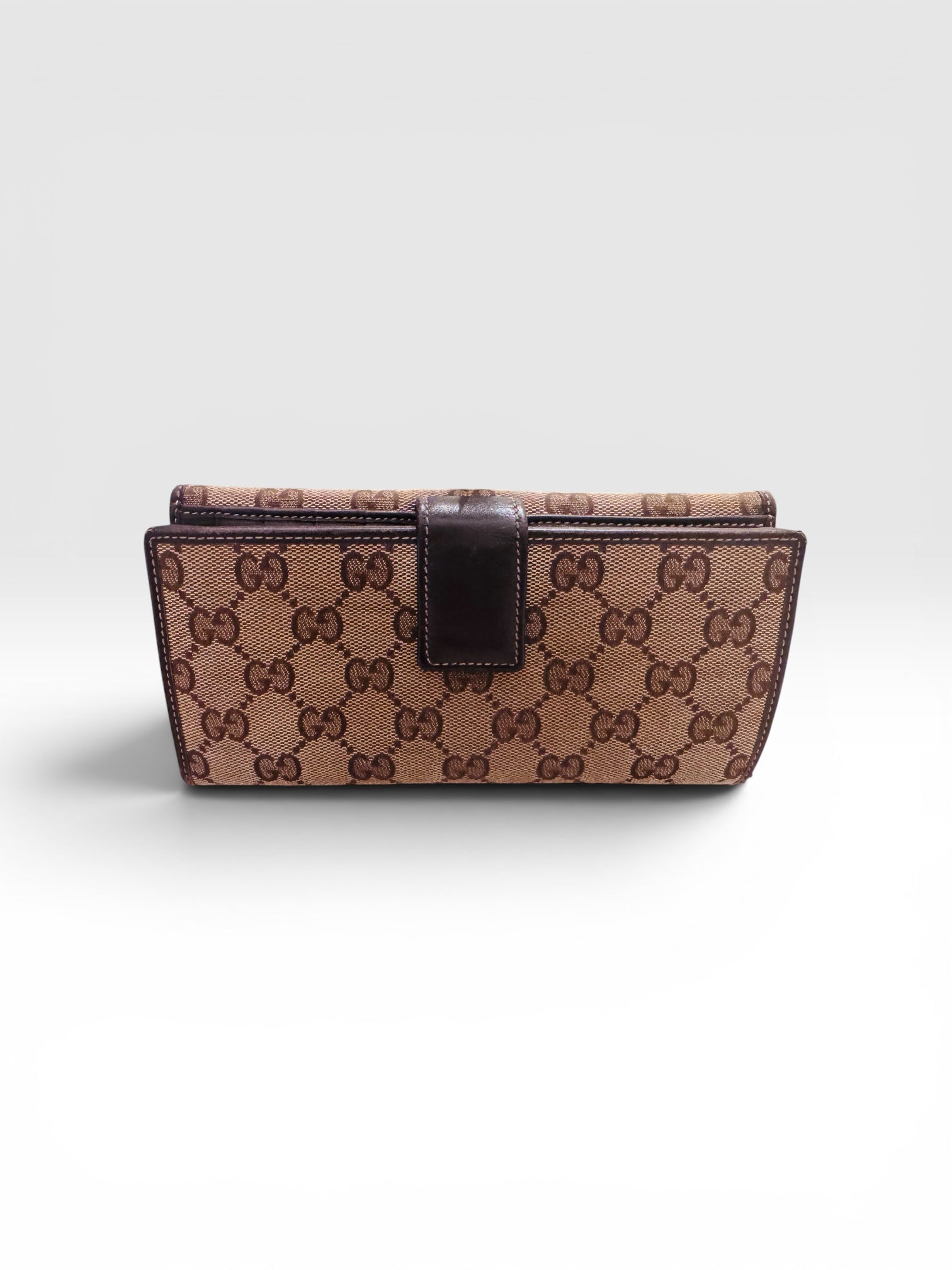 👜SOLD👜 Gucci GG monogram wallet with heart GG