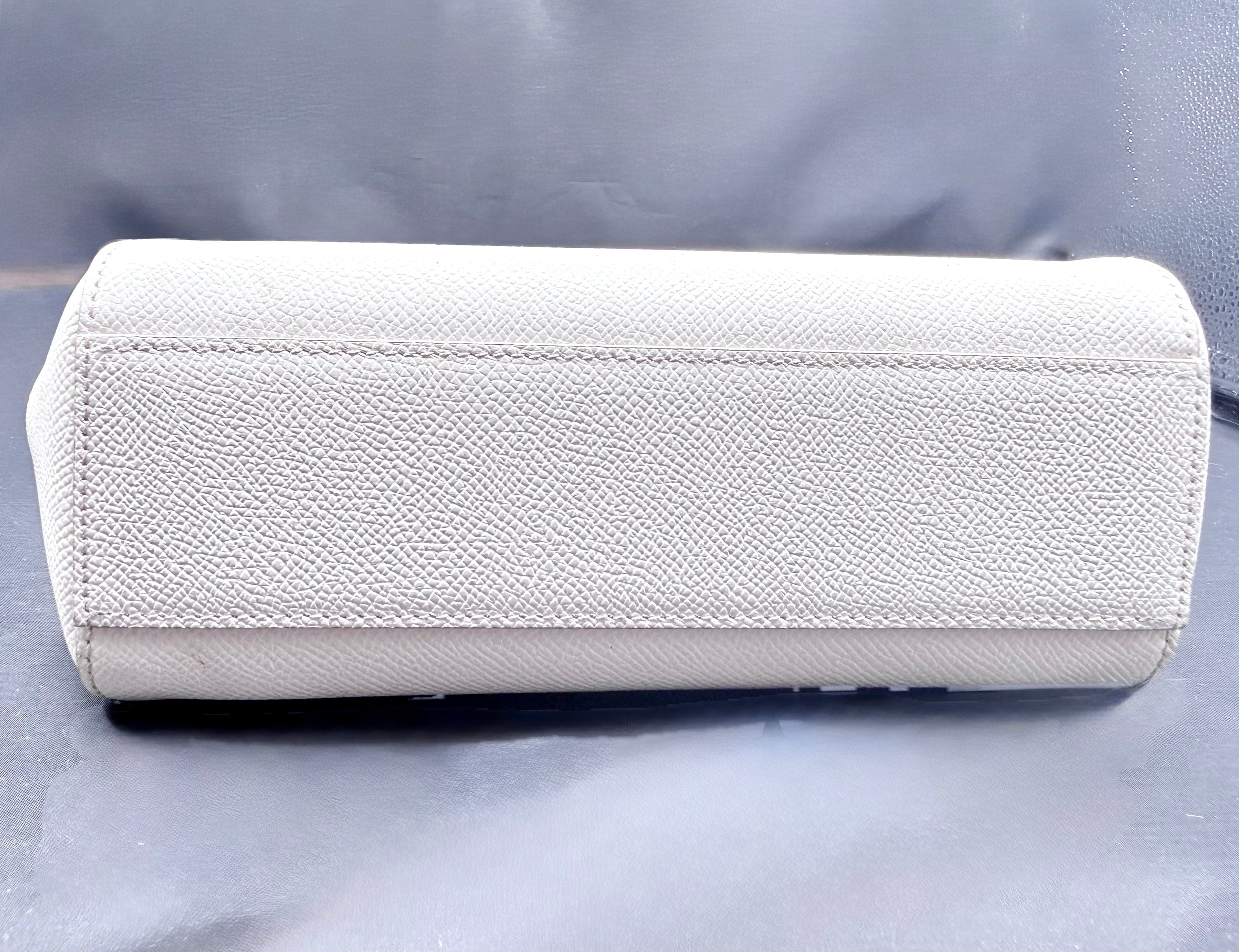Dolce & Gabbana Sicily Small Bag – White Calf Leather!