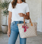 Louis Vuitton Saleya MM in Damier Azur