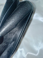 GUCCI GG Black Continental Long wallet-Vintage