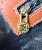 Fendi Pequin Dome Canvas Bag