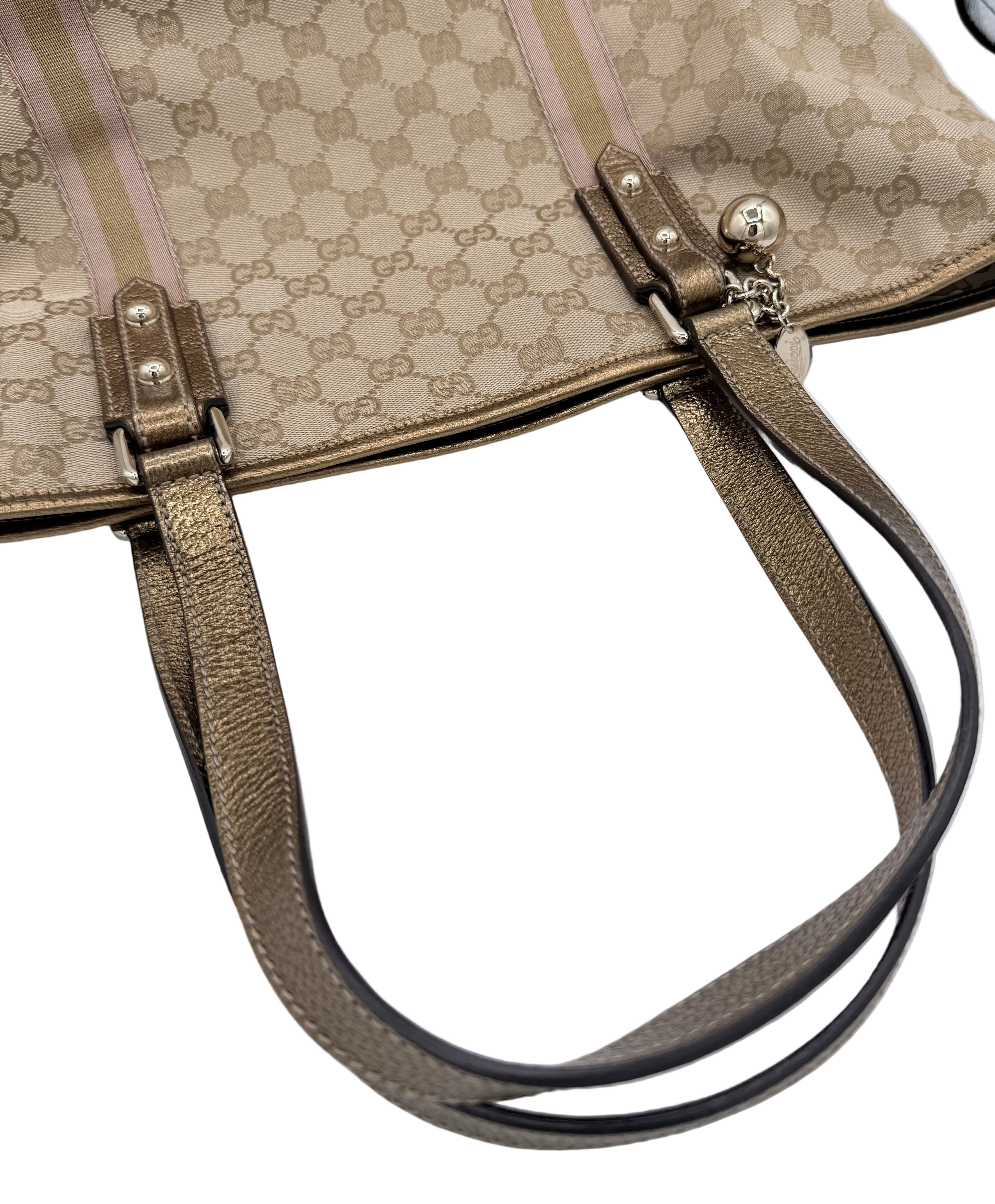 Gucci Original GG Canvas Jolicoeur Tote