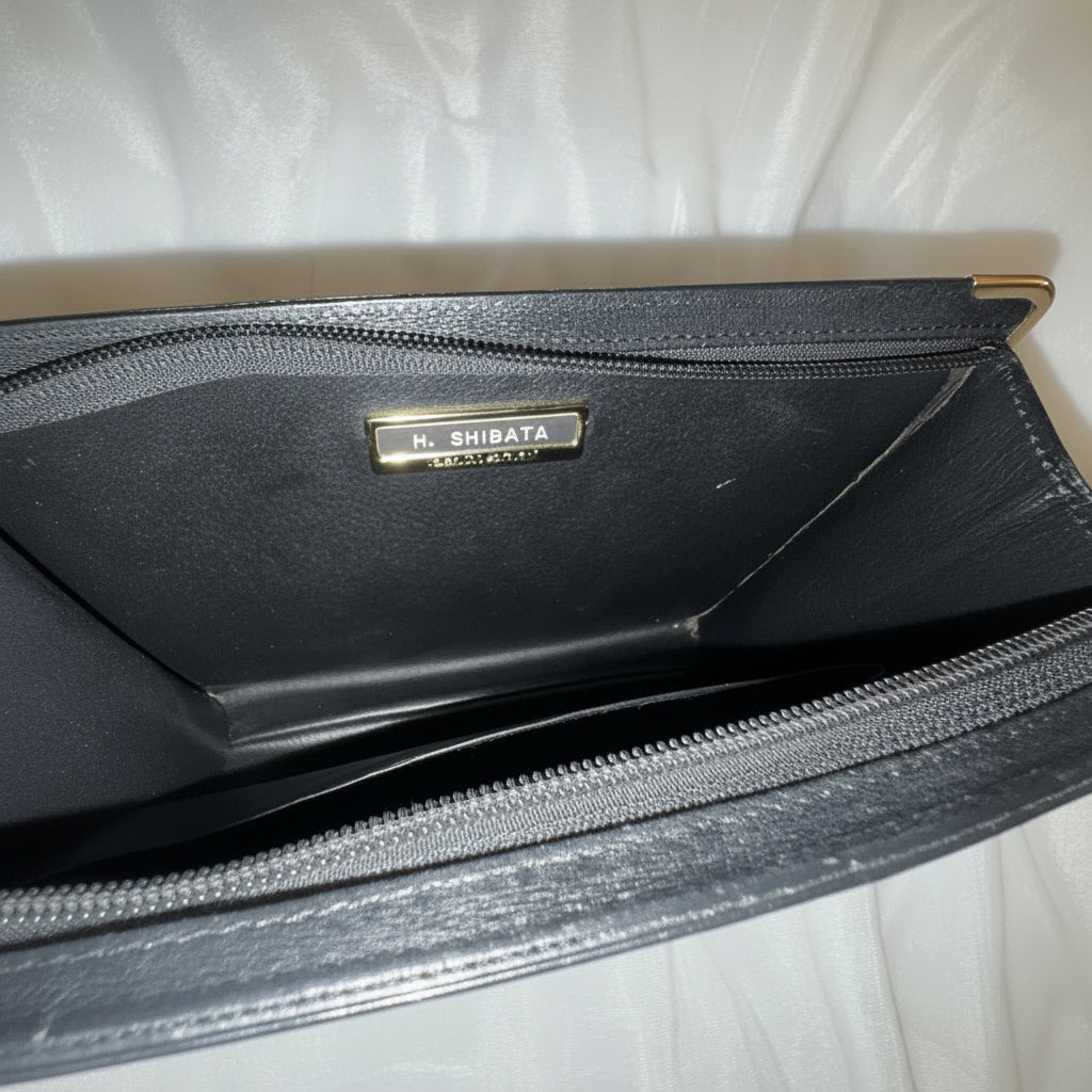 Valentino Garavani clutch/pouch in black leather