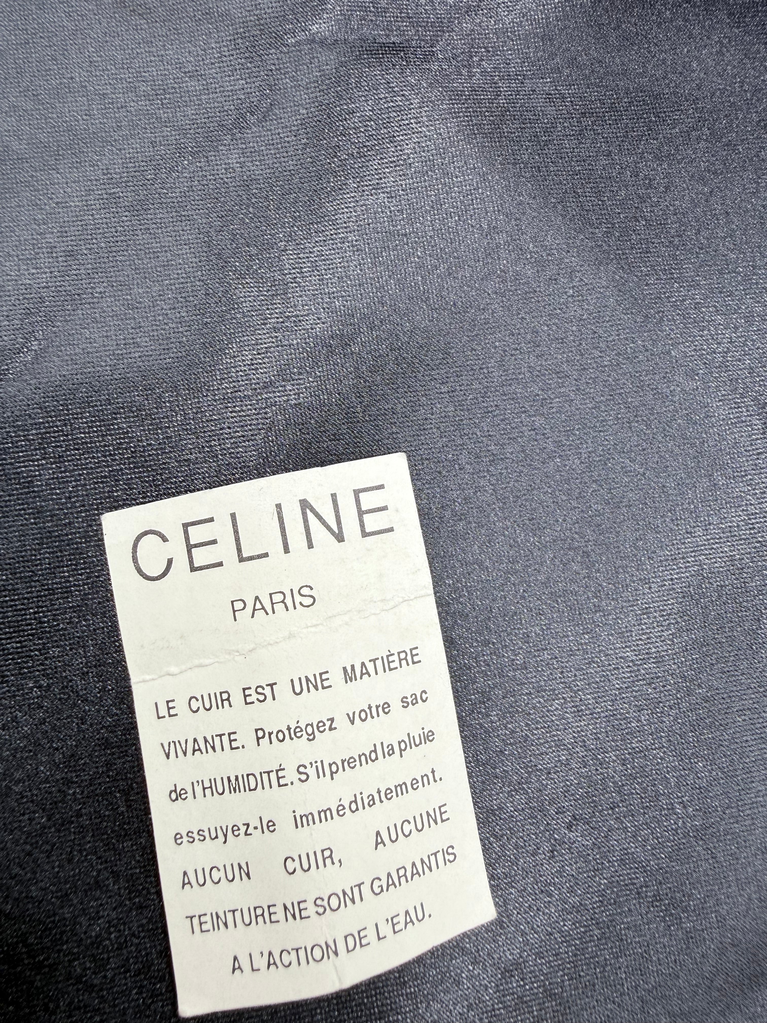 Celine Macadam Black/Brown Boston Bag-Vintage!