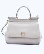 Dolce & Gabbana Sicily Small Bag – White Calf Leather!