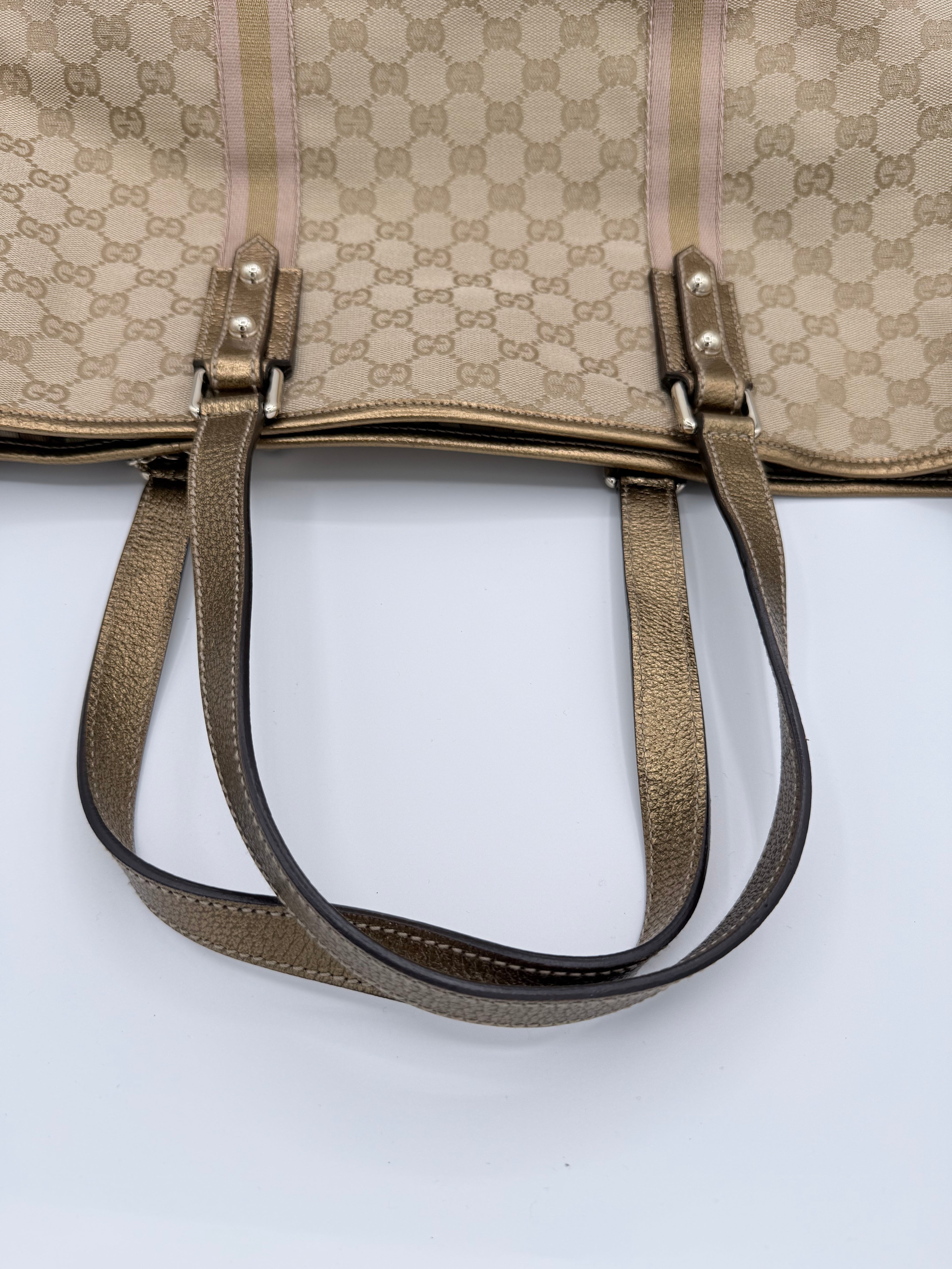 Gucci Original GG Canvas Jolicoeur Tote