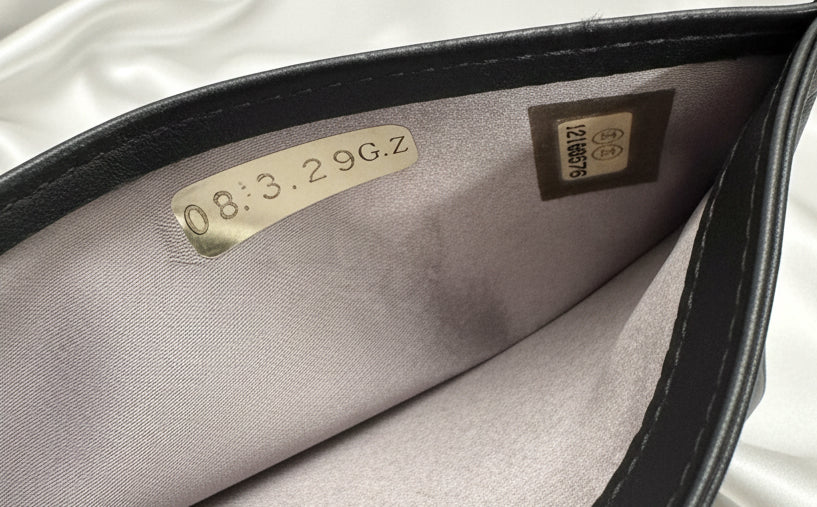 👜SOLD👜 CHANEL Black Camellia Embossed Lambskin Leather