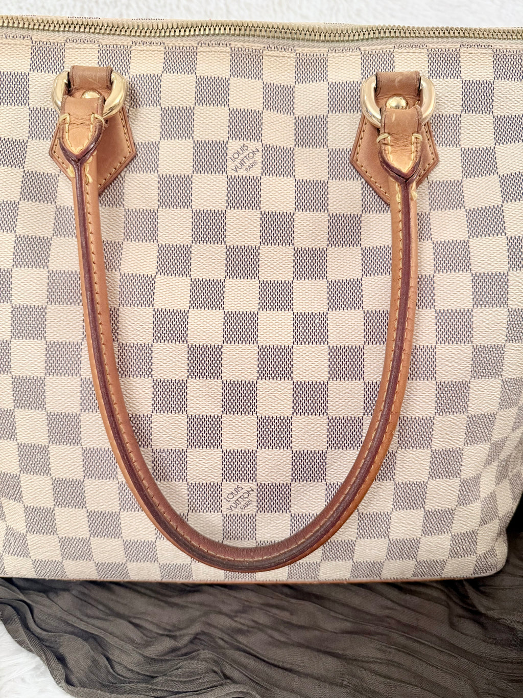 Louis Vuitton Saleya MM in Damier Azur