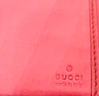 Gucci Hysteria Pink Leather Bifold Long Wallet