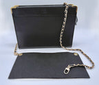 Valentino Garavani grainy calfskin VLogo signature clutch