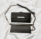 Gucci GG Canvas Continental Black Long Wallet-Vintage