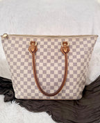 Louis Vuitton Saleya MM in Damier Azur