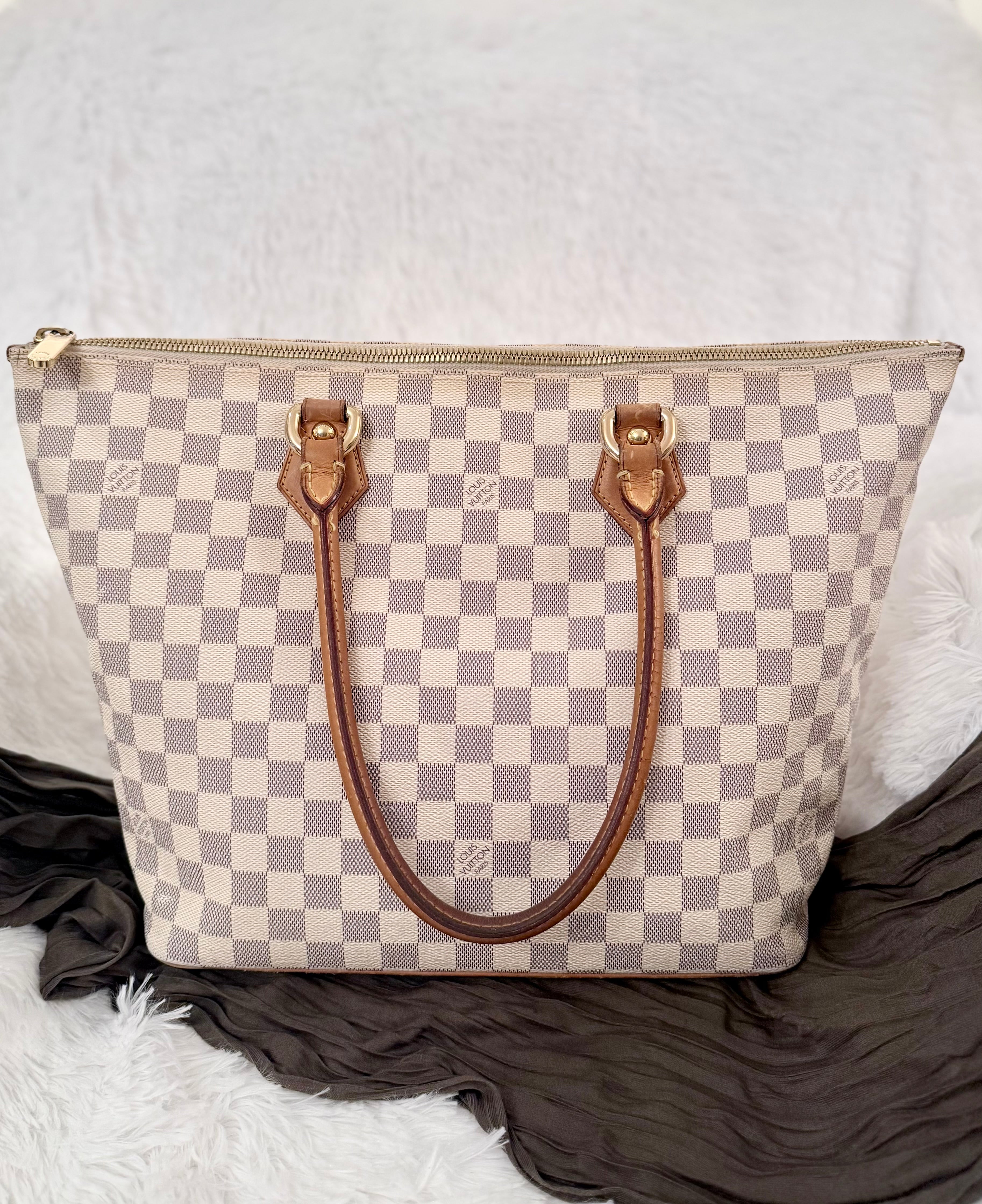 Louis Vuitton Saleya MM in Damier Azur