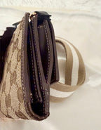 Gucci GG monogram wallet with heart GG