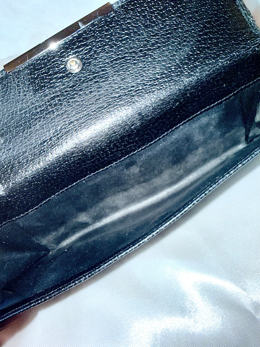 GUCCI GG Black Continental Long wallet-Vintage