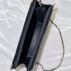 Valentino Garavani grainy calfskin VLogo signature clutch