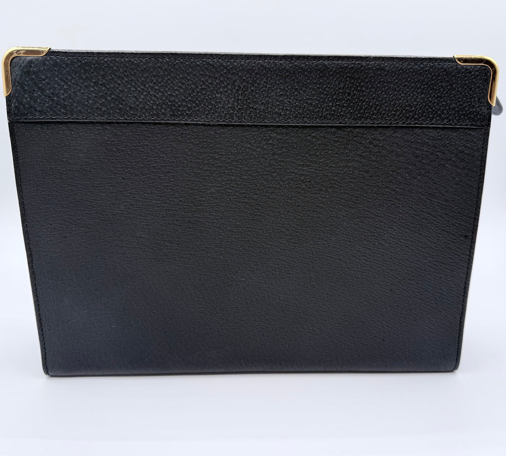 Valentino Garavani grainy calfskin VLogo signature clutch