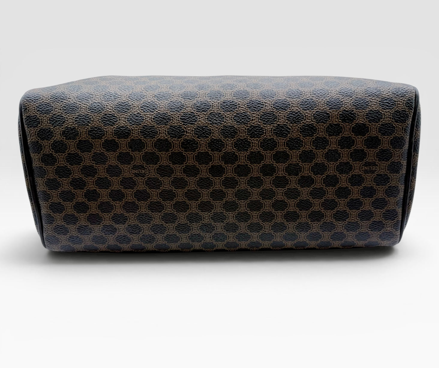 Celine Macadam Black/Brown Boston Bag-Vintage!