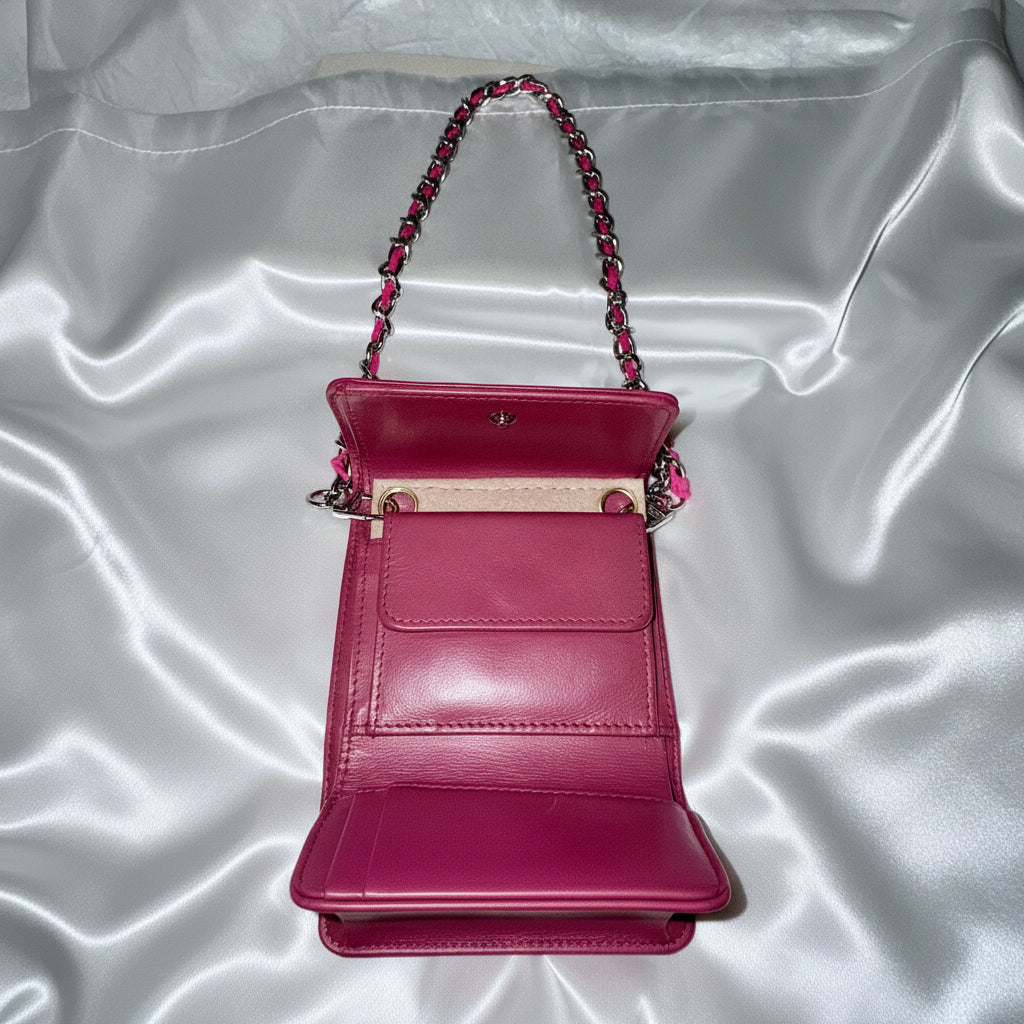 🩷 SOLD🩷 Chanel Camellia Mini Lambskin Wallet (WOC Style)