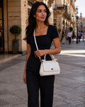 Dolce & Gabbana Sicily Small Bag – White Calf Leather!