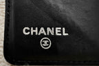 👜SOLD👜 CHANEL Black Camellia Embossed Lambskin Leather