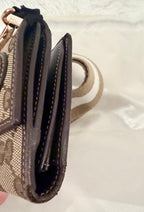 Gucci GG monogram wallet with heart GG