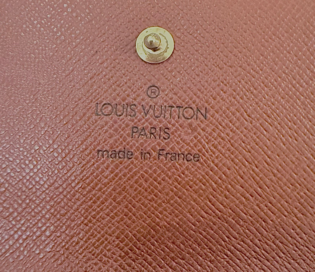 Louis Vuitton Elise trifold wallet