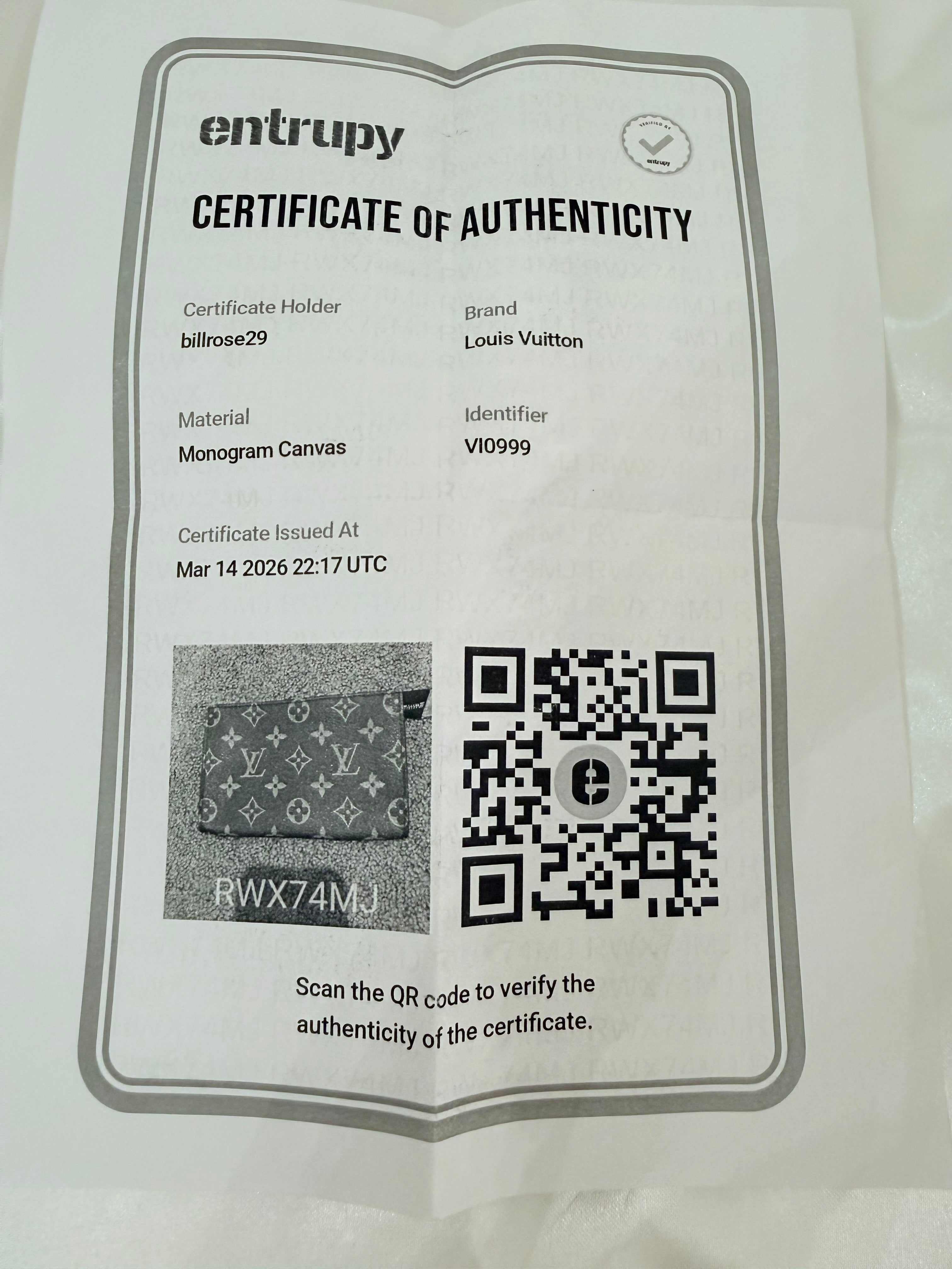 Louis Vuitton Monogram Bucket PM Pouch