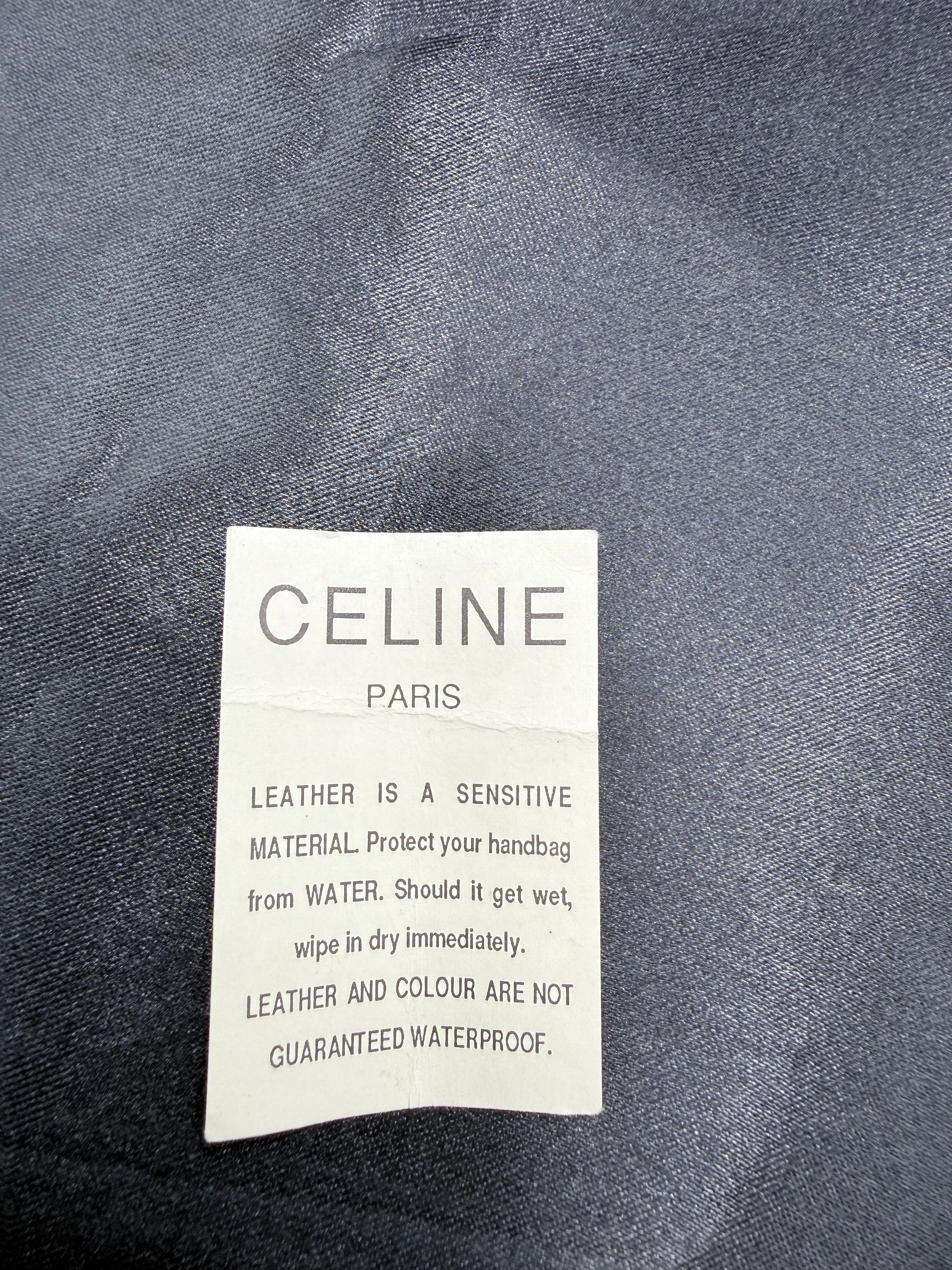 Celine Macadam Black/Brown Boston Bag-Vintage!