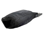 Gucci Black Nylon Bamboo Hobo Bag