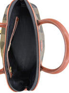 Fendi Pequin Dome Canvas Bag
