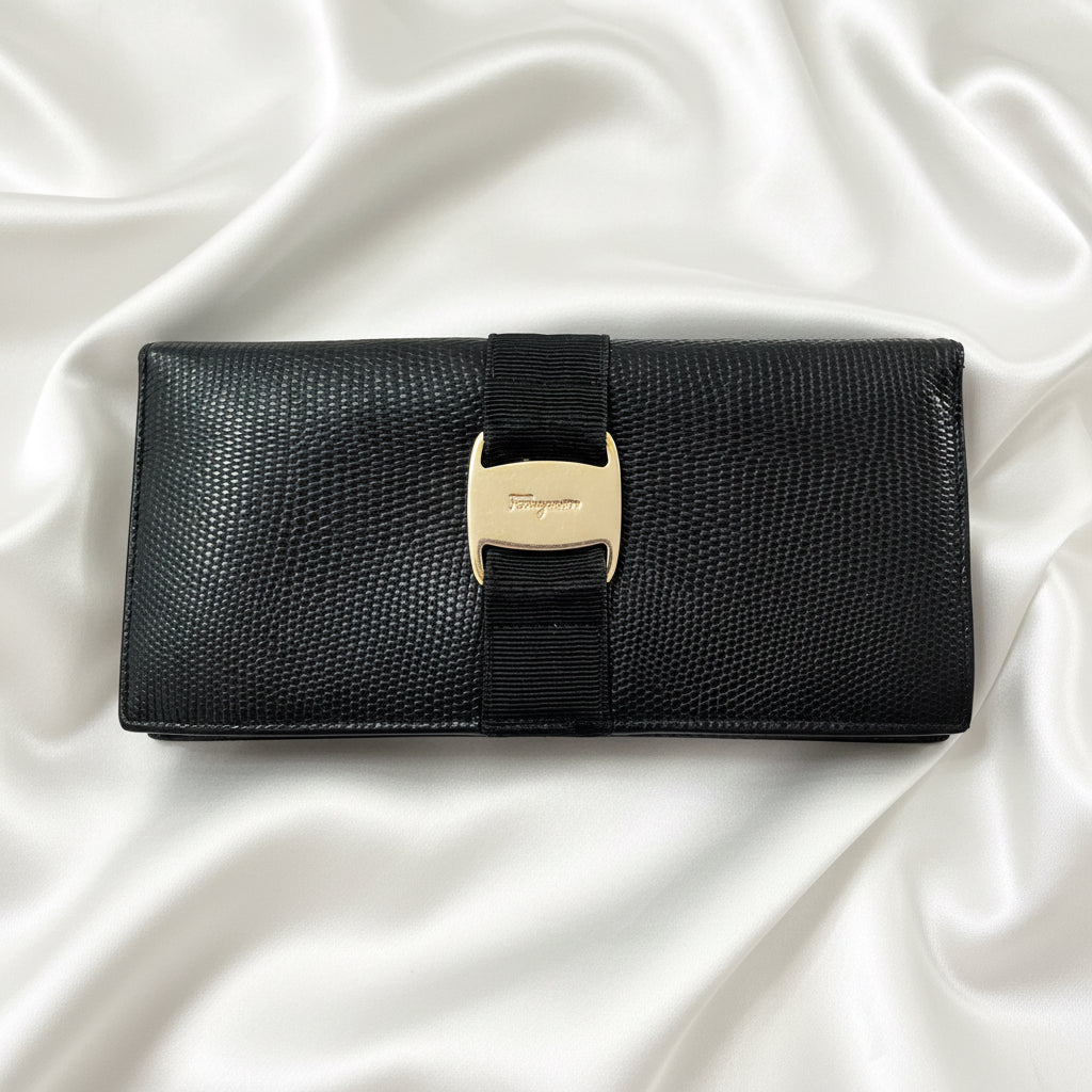 Salvatore Ferragamo Vara Long Wallet