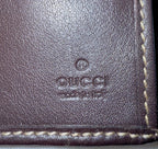 Gucci GG monogram wallet with heart GG