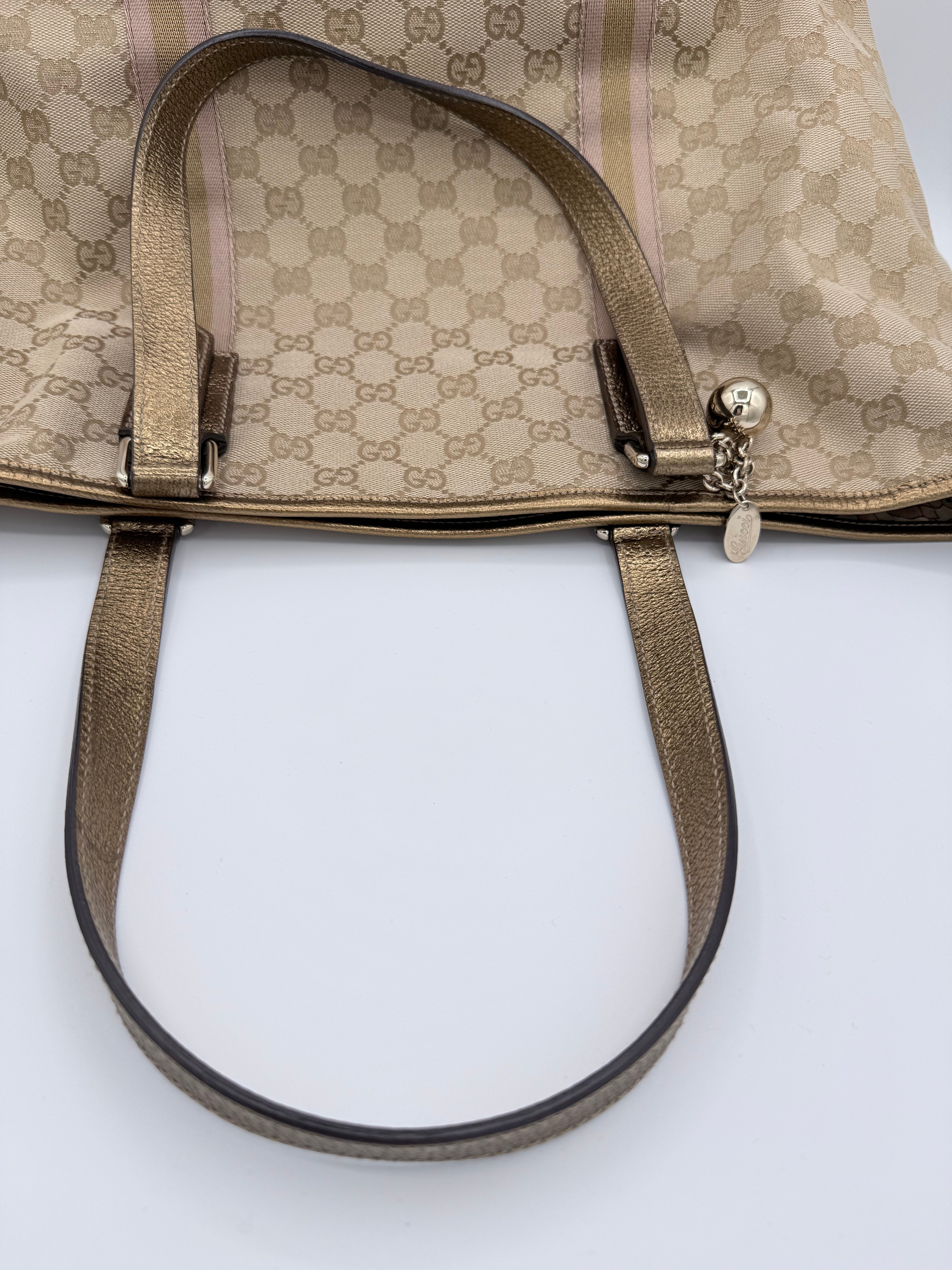 Gucci Original GG Canvas Jolicoeur Tote