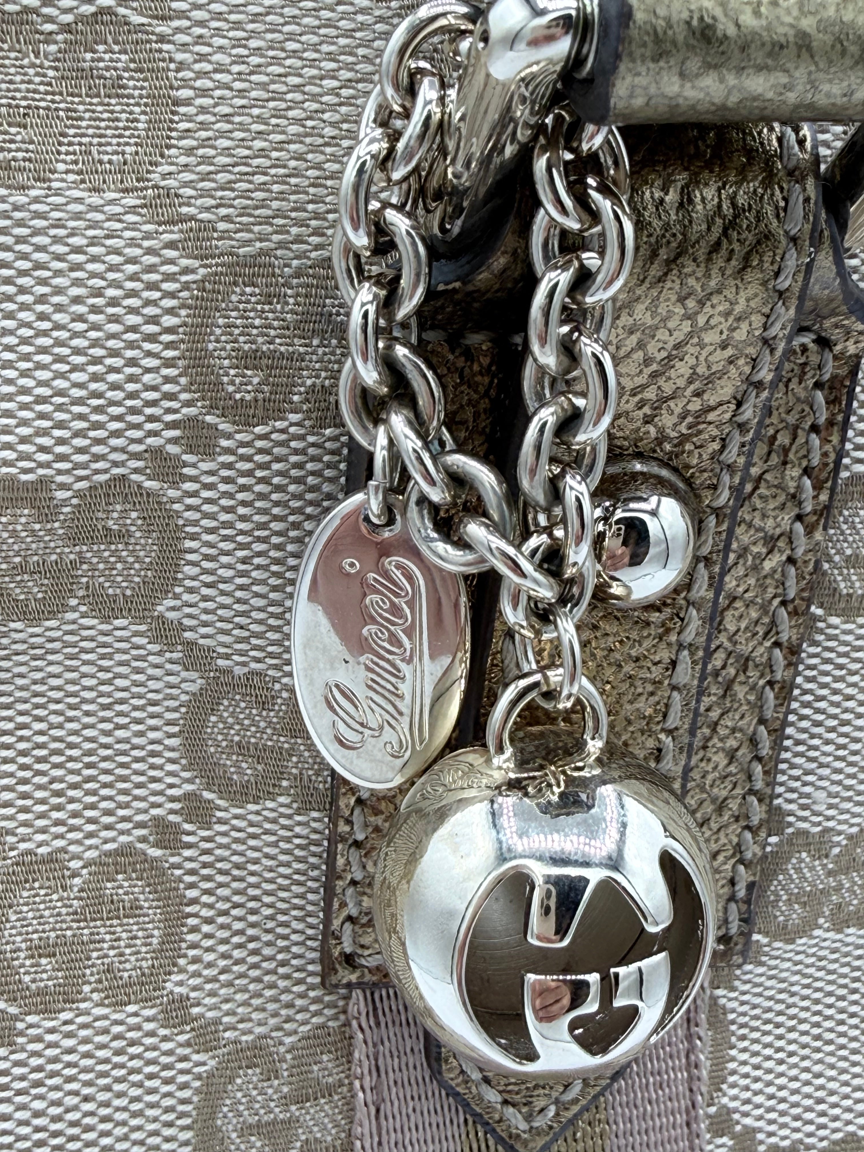 Gucci Original GG Canvas Jolicoeur Tote