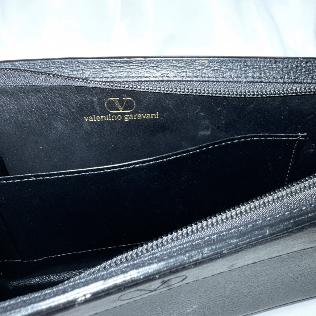 Valentino Garavani clutch/pouch in black leather