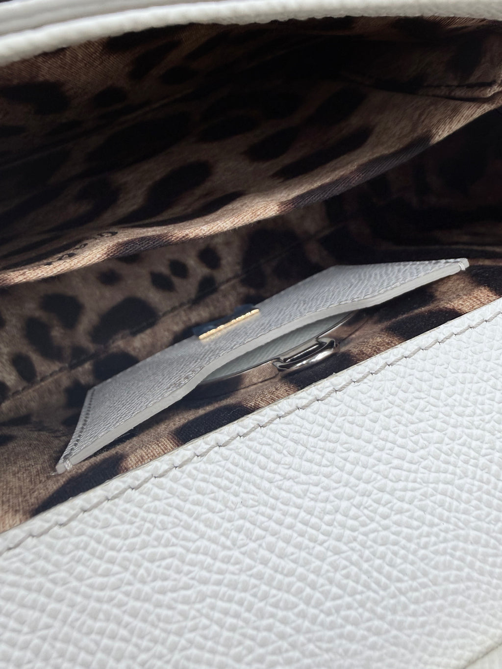 Dolce & Gabbana Sicily Small Bag – White Calf Leather!