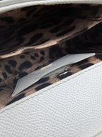 Dolce & Gabbana Sicily Small Bag – White Calf Leather!