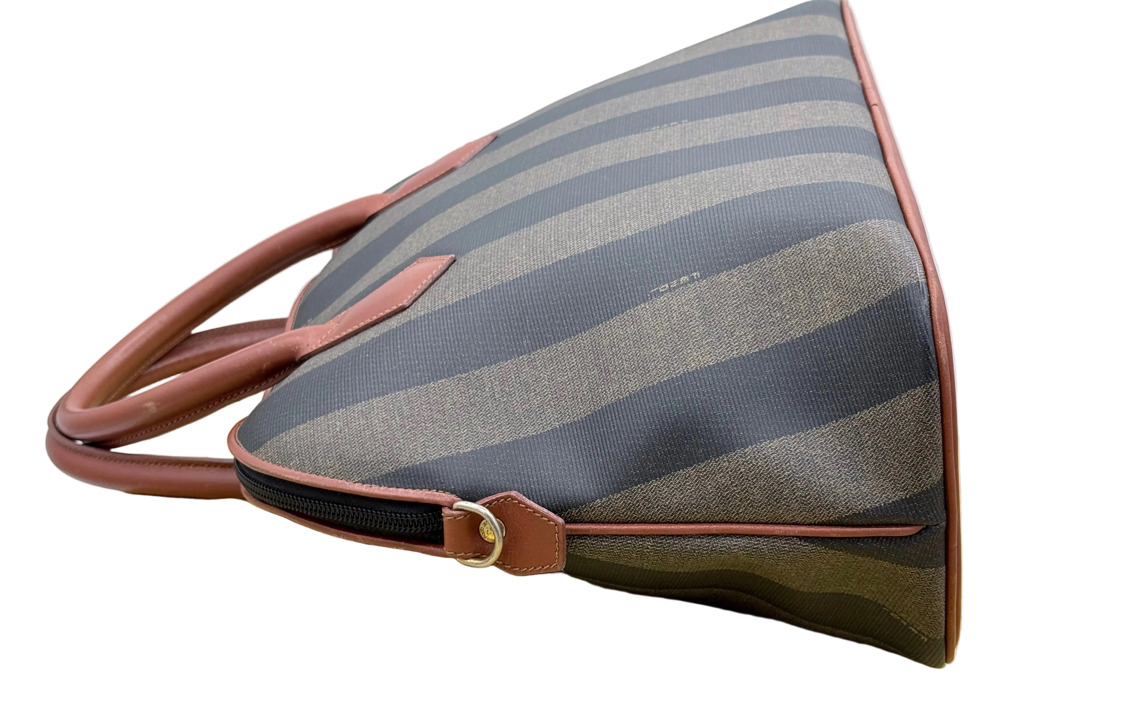 Fendi Pequin Dome Canvas Bag
