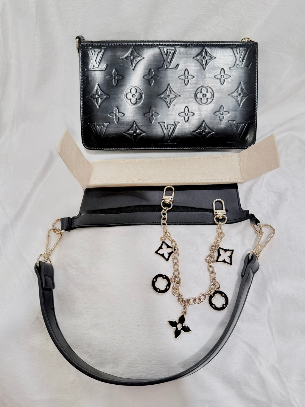 Louis Vuitton Lexington Pochette – Customized Black Finish