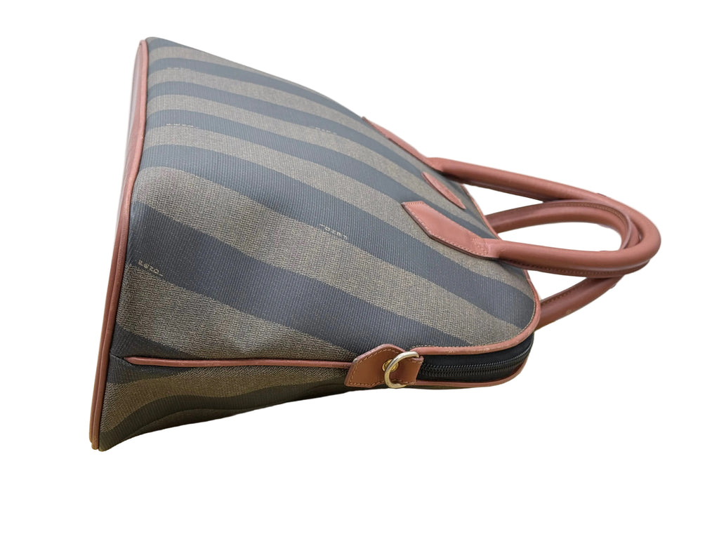 Fendi Pequin Dome Canvas Bag
