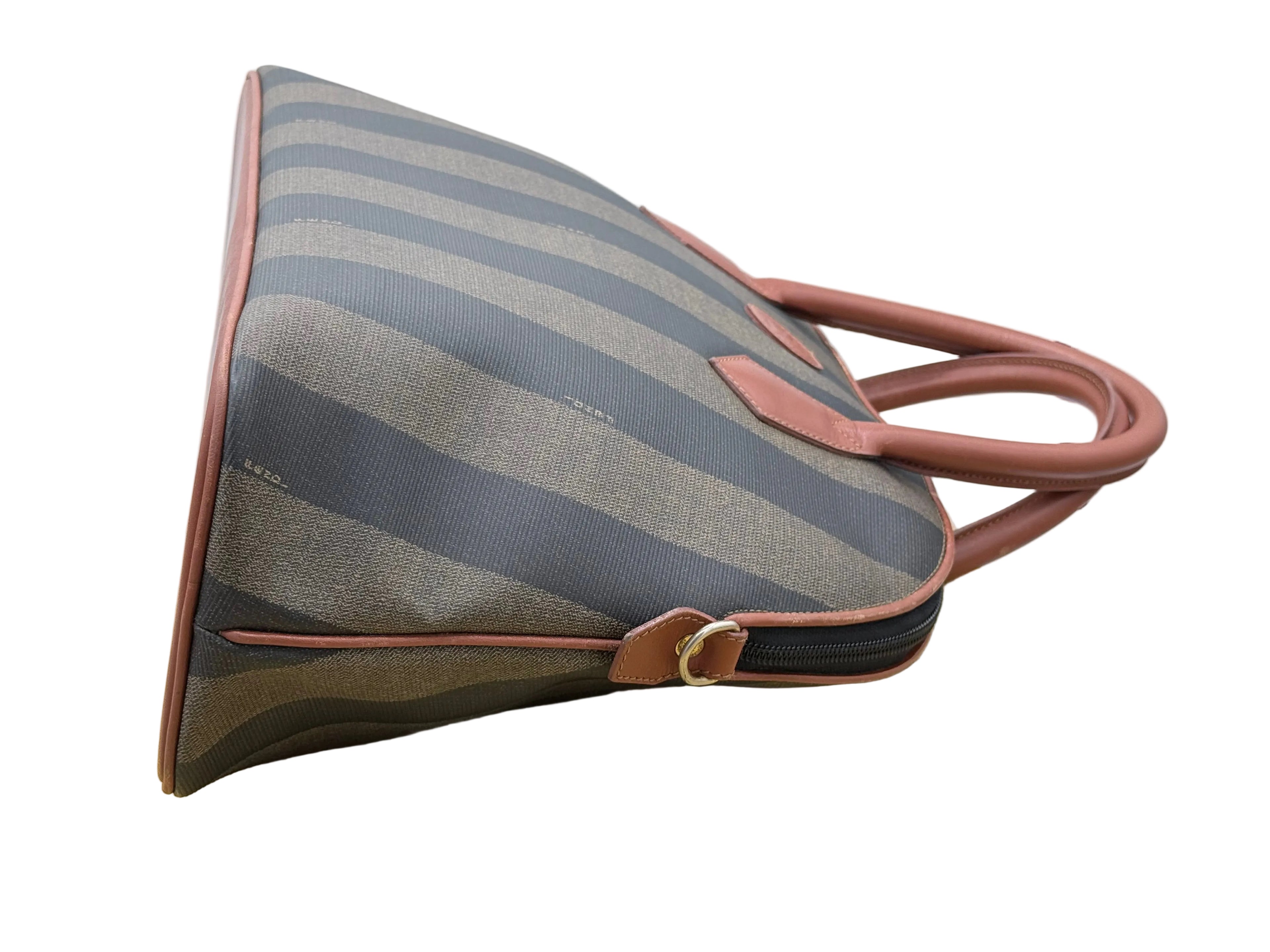 Fendi Pequin Dome Canvas Bag