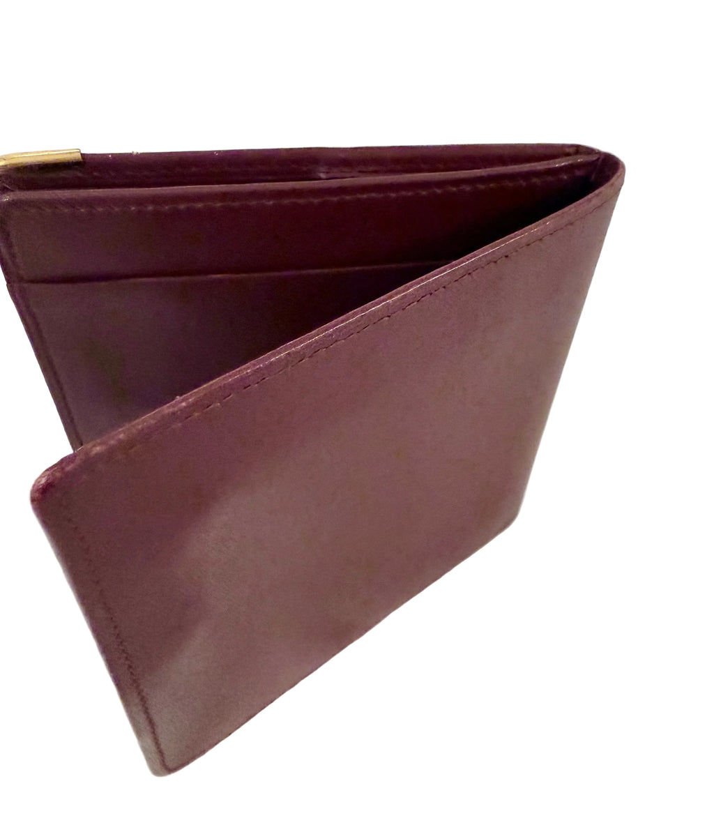 Cartier Classic vintage luxury wallet from Must de Cartier