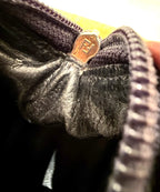 Fendi Pequin Striped Mini Boston Bag-Vintage