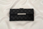 GUCCI GG Black Continental Long wallet-Vintage